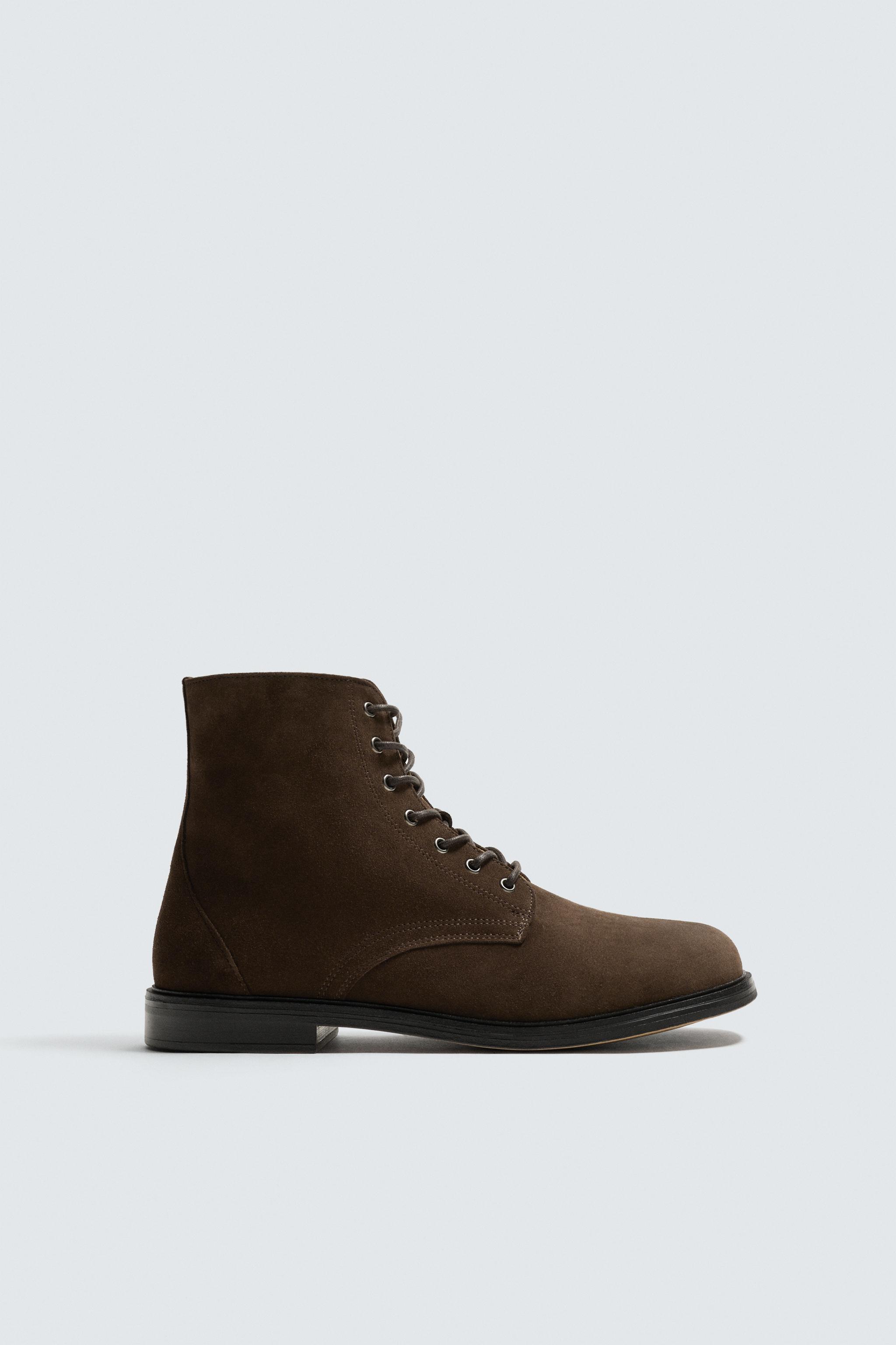BOTTINES À LACETS EN CUIR ÉDITION LIMITÉE